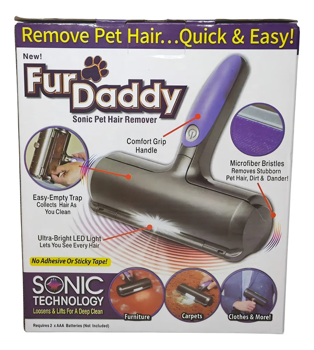 Limpieza profunda de pelos, ácaros y polvo