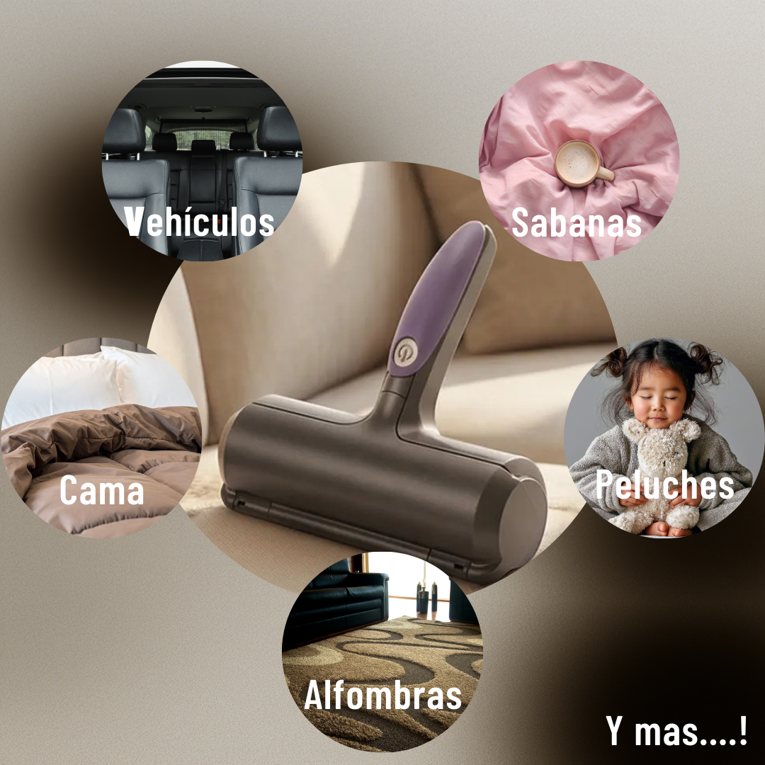 Limpieza profunda de pelos, ácaros y polvo