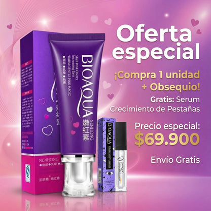 Despídete del Oscurecimiento Íntimo y Recupera Tu Confianza: Aclarante  Bioaqua Pink Nenhong