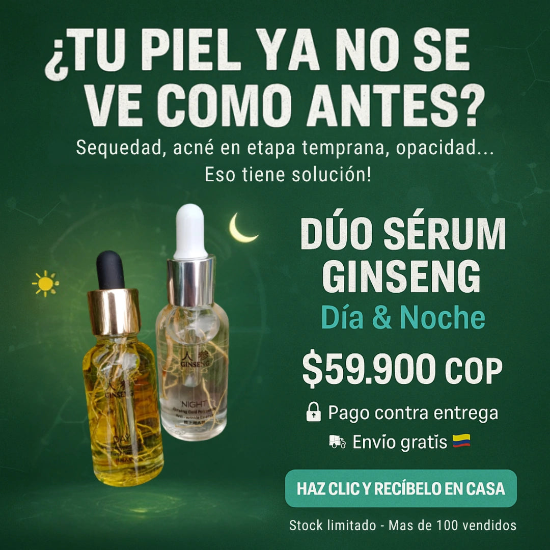 Dúo Serum Ginseng Día y Noche