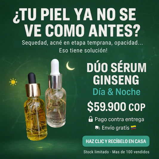 Dúo Serum Ginseng Día y Noche