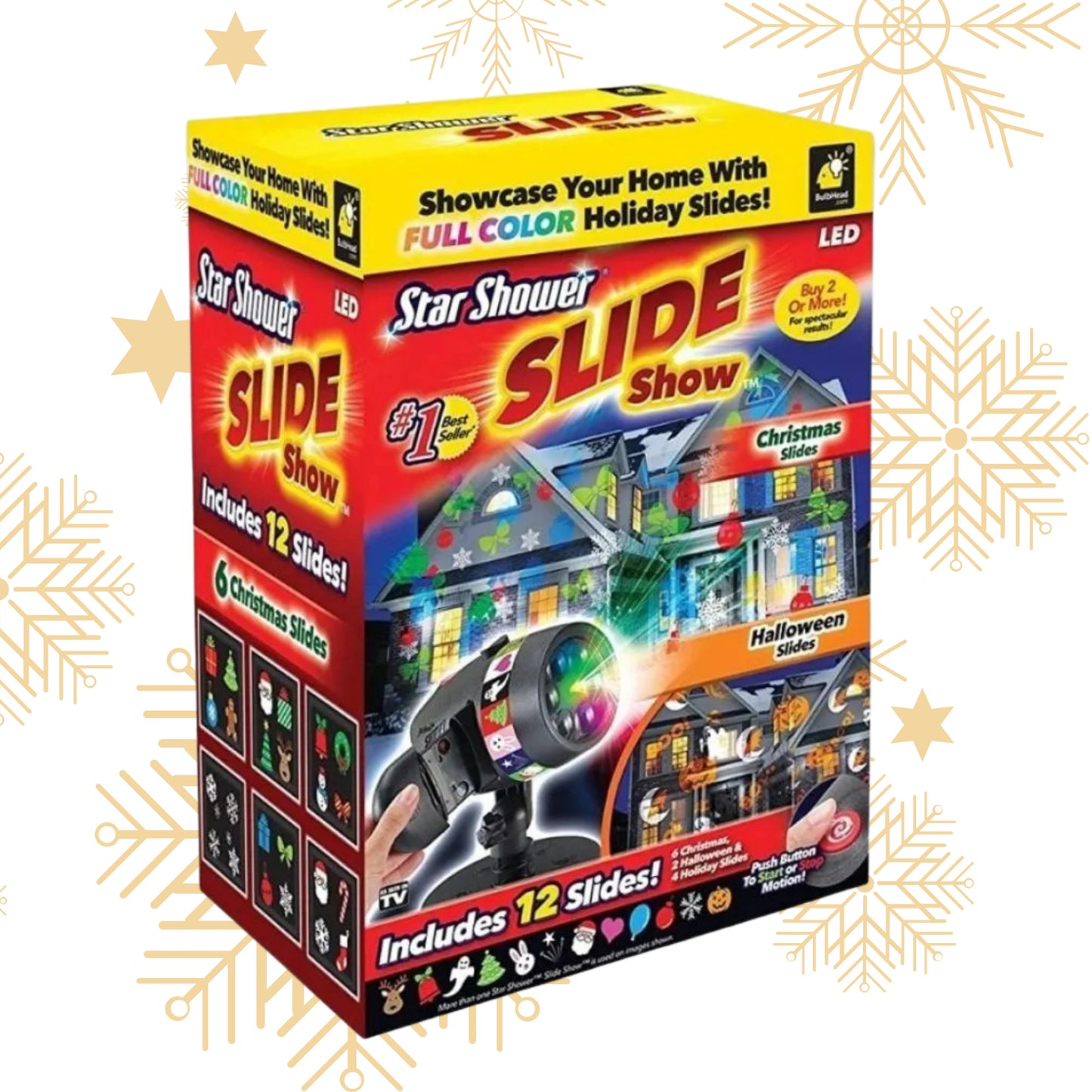 🌟LuminShow para Fiestas Navideñas, Año Nuevo, San Valentín, Cumpleaños y Más!